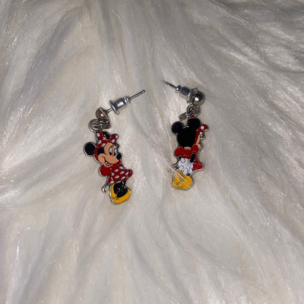 FREE SHIPPING ORIGINAL Disney minnie mouse earring